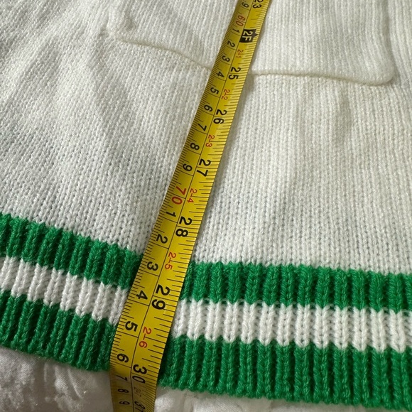 A323 Show Me Your Mumu Lambert Cardigan sz XS white Green - Picture 5 of 7